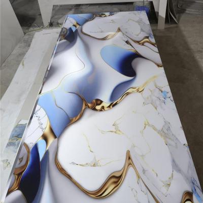 Colorful PVC UV Marble Sheet1