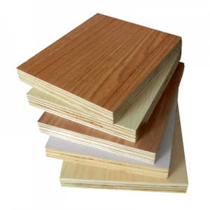 Melamine faced plywood