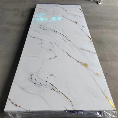 Waterproof UV Panel PVC Marble Sheet